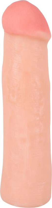 Big White Penis Sleeve - Beige
