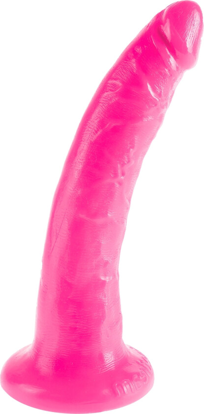 Slim Realistisk Dildo 18 cm - Rosa