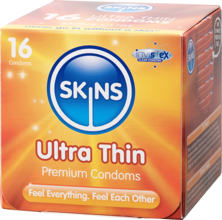 Ultra Thin Kondomer 16 stk - Klar