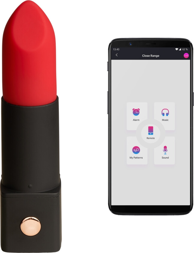 Exomoon Mini Lipstick Vibrator - Forskjellige farger