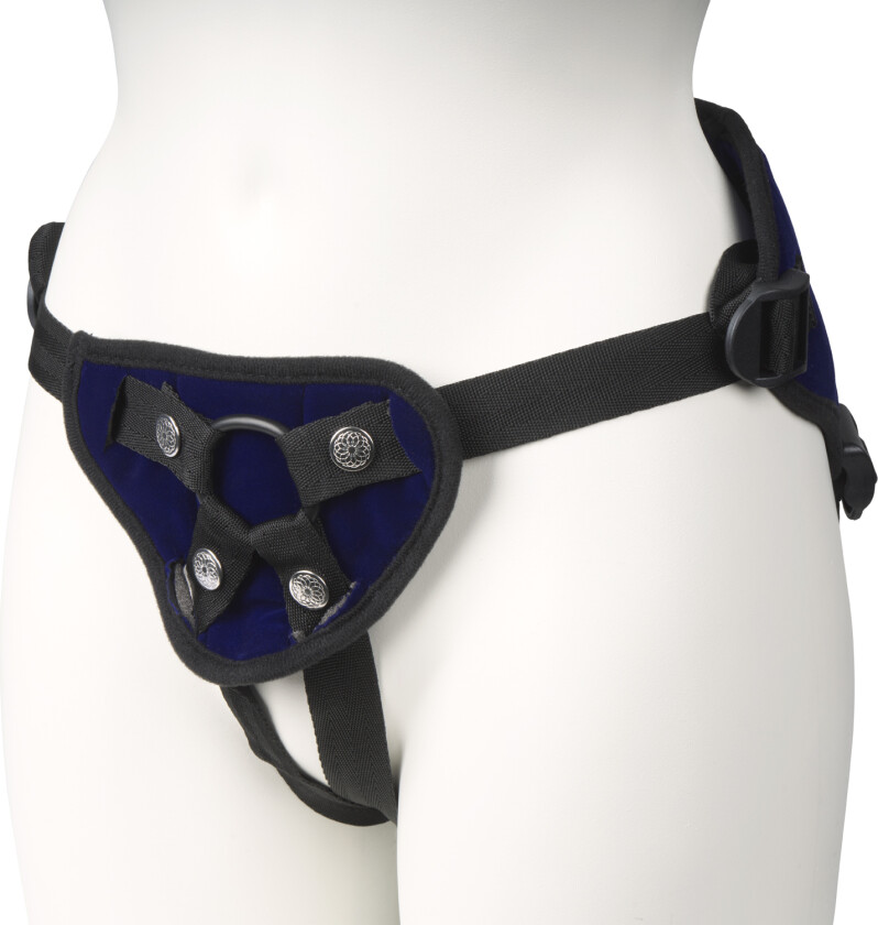Lush Cobalt Strap On Seletøy - Svart