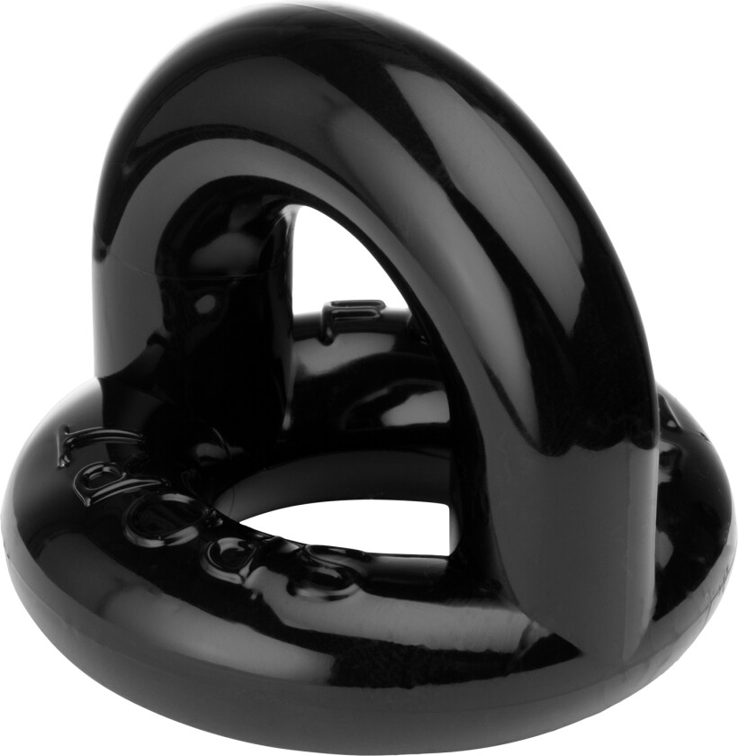 TPR Dobbel Penisring - Svart