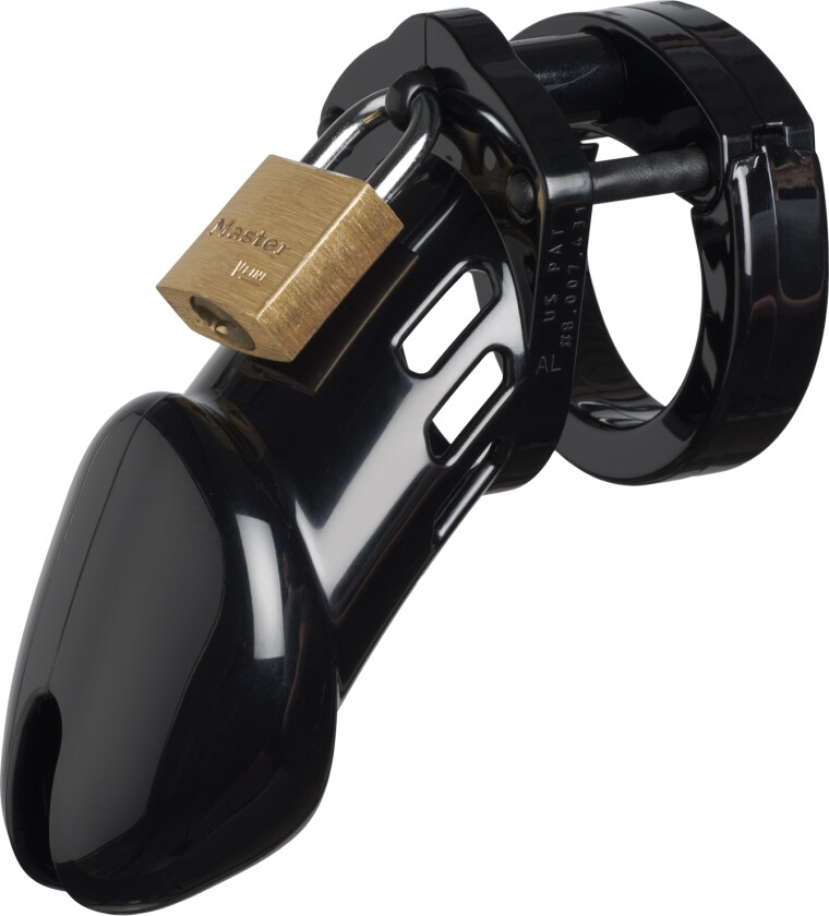 CB-6000 Svart Kyskhetsbelte 8,25 cm - Svart