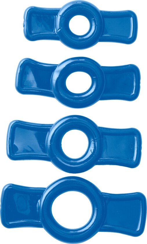 Titanmen Penisring-sett - Blå