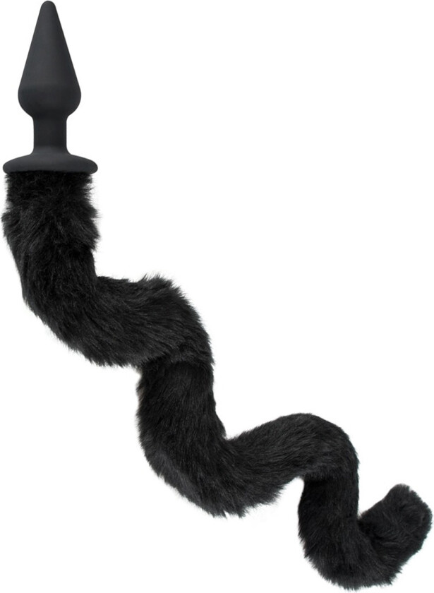 Bad Kitty Cat Tain Analplugg - Svart