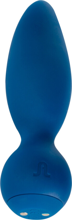 Little Rocket Fjernbetjent Analplugg - Mørke blå