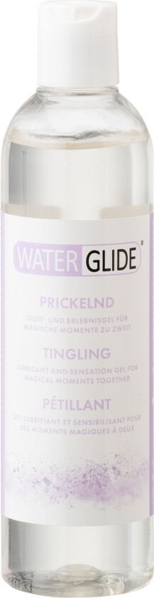 Waterglide Tingling Stimulerende Glidemiddel 300 ml    - Klar