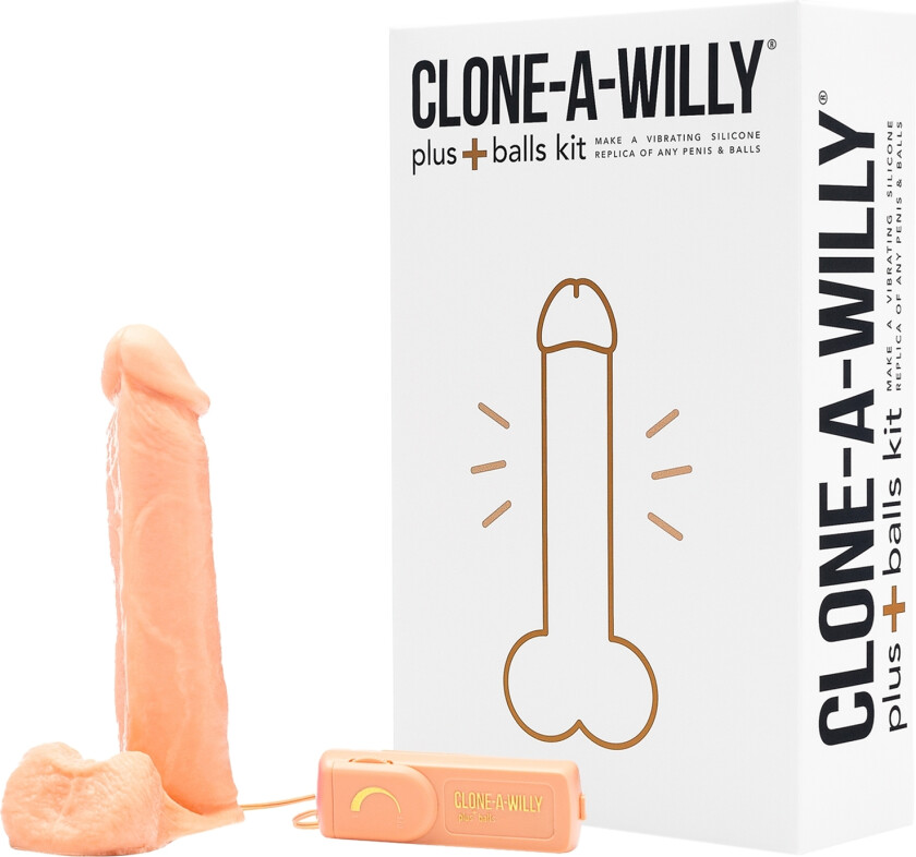 Plus Balls DIY Homemade Dildo Clone Kit Light Tone - Beige