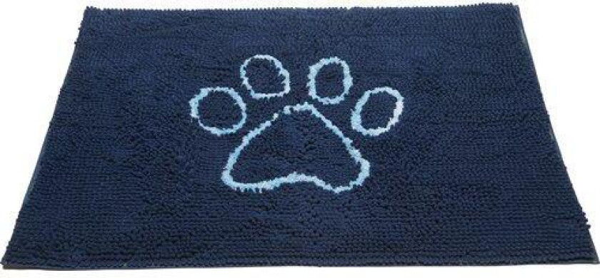 DGS Dirty Dog Doormat Dørmatte Liggematte - Small - 60x40 cm - Bermuda Blue