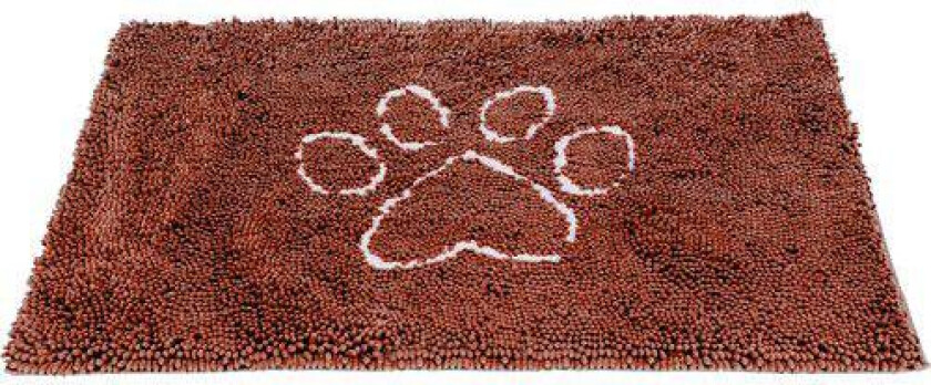 DGS Dirty Dog Doormat Dørmatte Liggematte - Small - 60x40 cm - Mocca Brown
