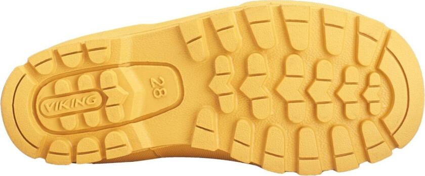 Jolly Print Yellow/Black Rubber Boot