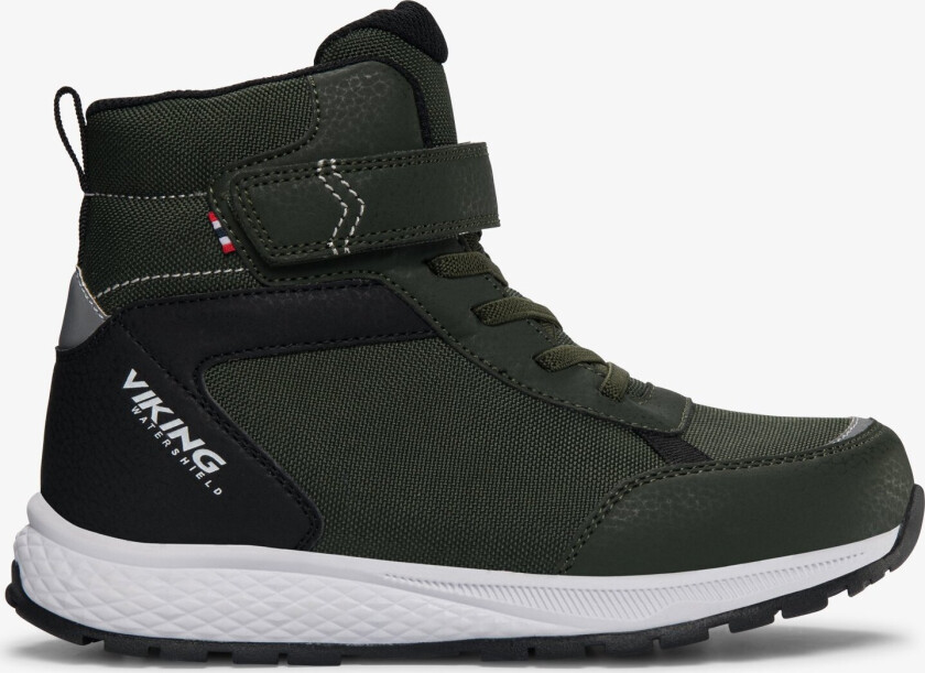 Equip Jr Sneaker Green Waterproof Insulated Velcro