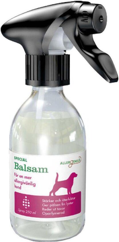 Allergenius Spesialbalsam Spray - For mer allergivennlig hund