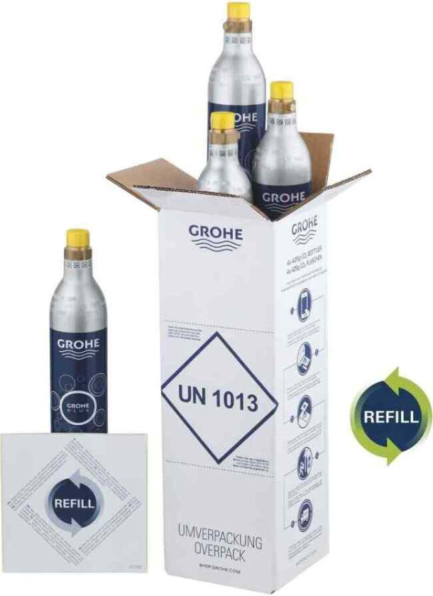 Grohe Blue CO2 425 gram refill( 4-pakk )