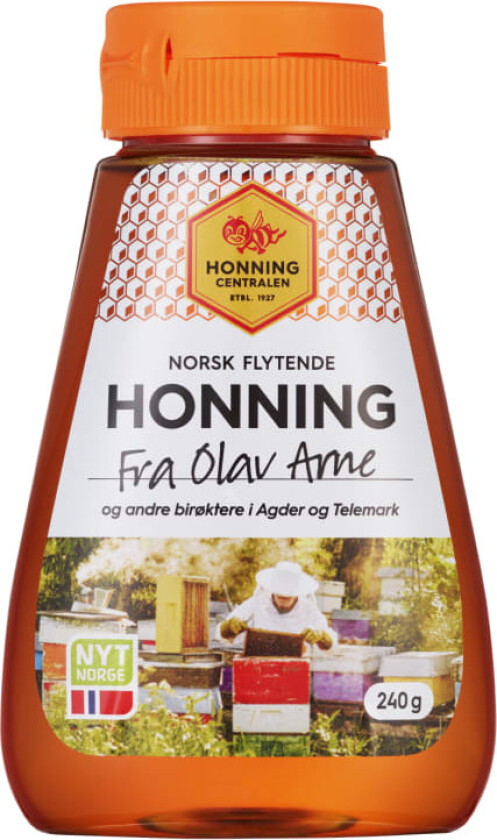 Honning Norsk 240g Honningcentralen