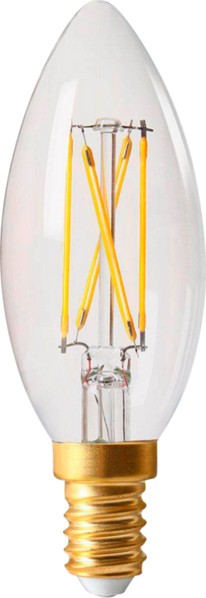 LED 3-step mem E14 35mm Clear