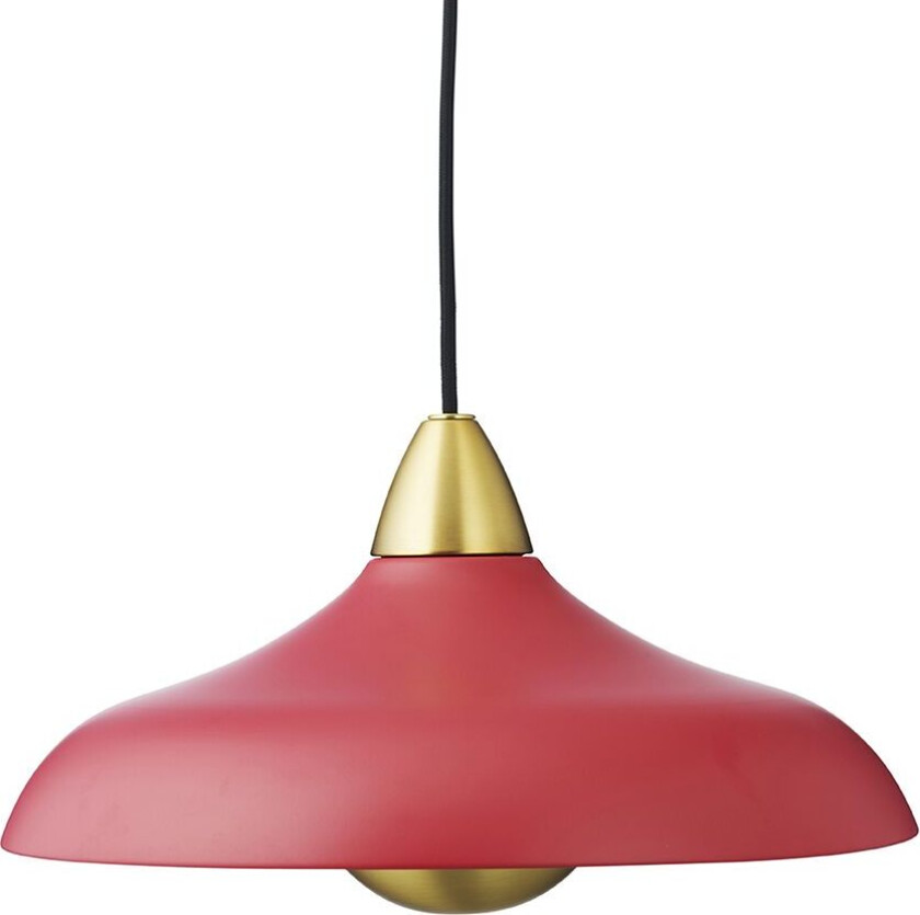 Urban taklampe bred Raspberry red