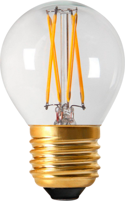 LED 3-step mem E27 45mm Clear