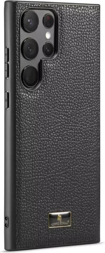 Samsung Galaxy S23 Ultra Skinndekket Plastbakdeksel - Svart V3