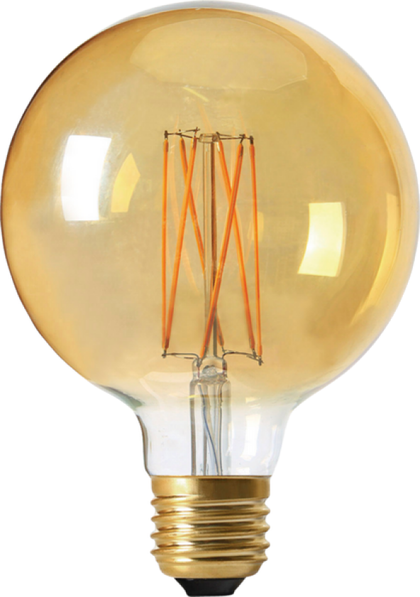 Elect LED glødepære Amber