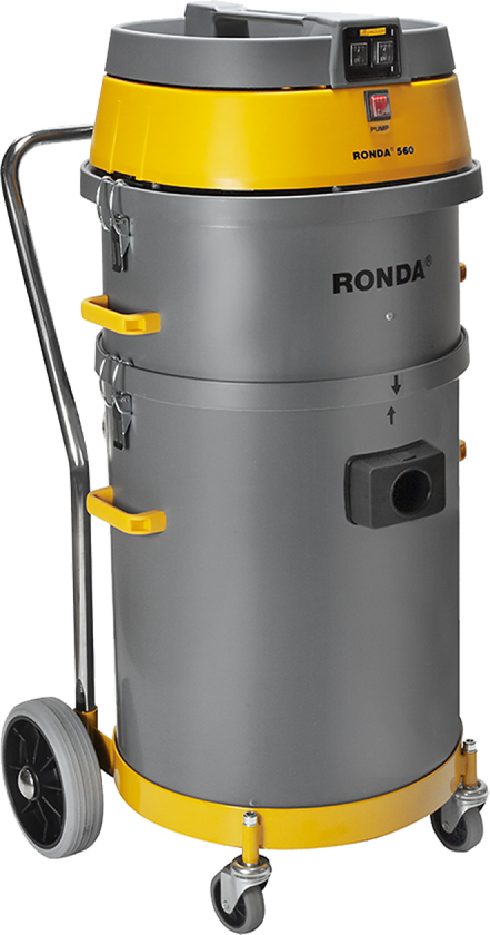 Ronda vandsuger 560-V 52ltr 2Ã1200W, m/tilbehør