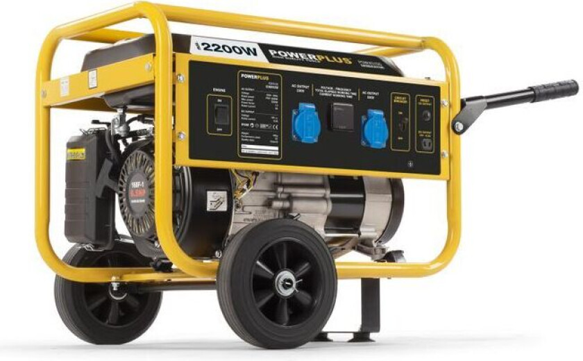 Generator bensin 2200 W 6,5 hk motor 1x230V