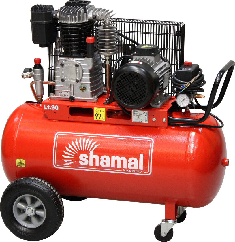 Shamal kompressor S40/90 530 ltr/min 4HK 400V