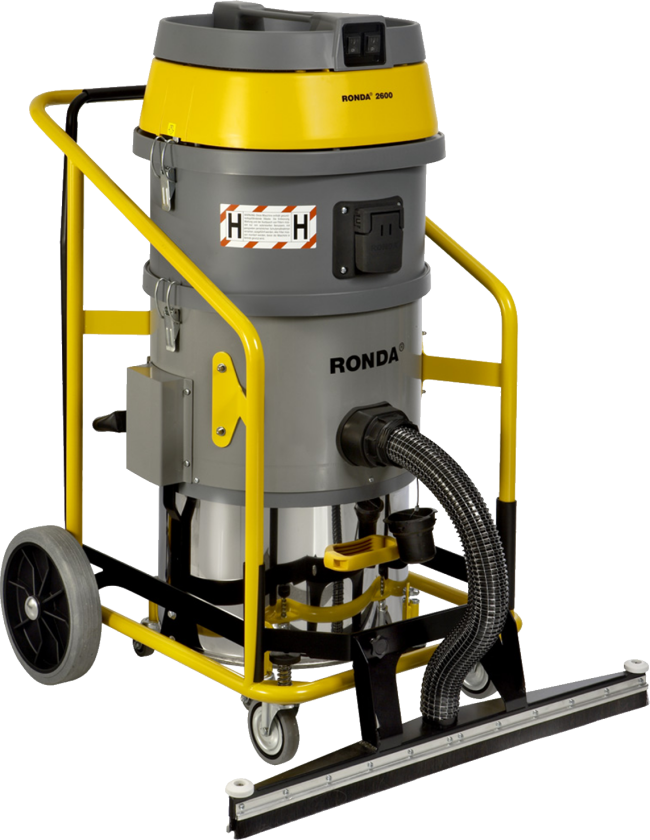 Ronda 2600H støvsuger HEPA 2Ã1100W