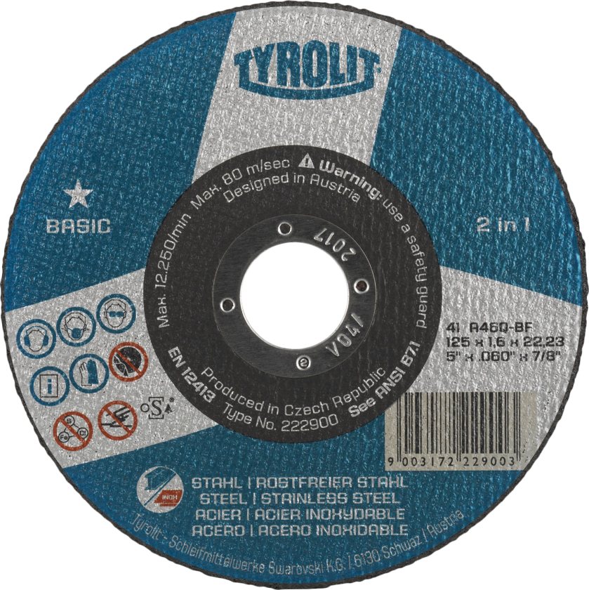 Skæreskive Basic 42C ø230Ã3 A30Q-BF