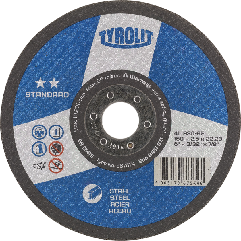 Skæreskive Standard 41X ø150Ã2,5 A30S-BF