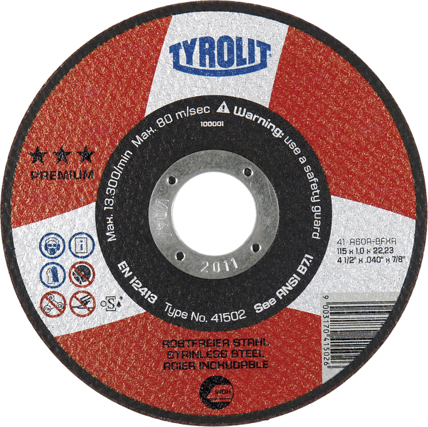 Skæreskive Premium 41F ø115Ã2 A30R-BFXA