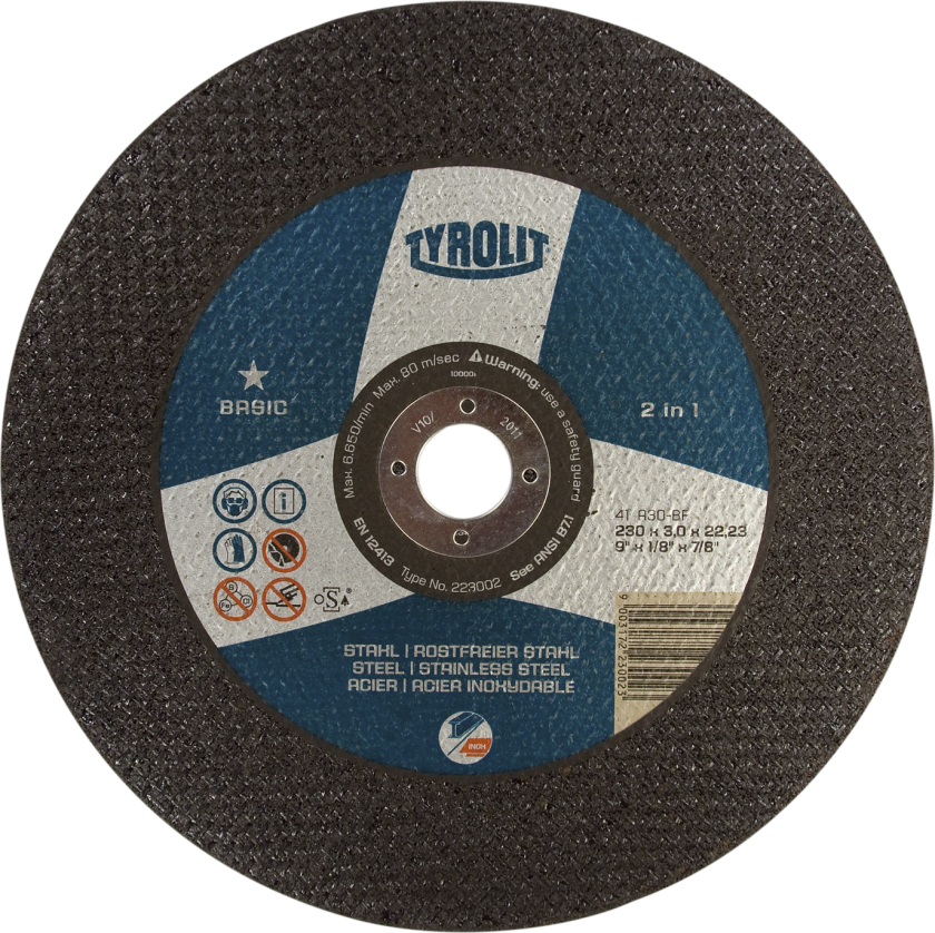 Skæreskive Basic 41C ø230Ã3 A30Q-BF