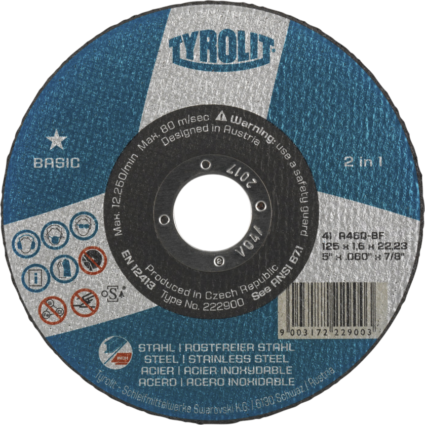 Skæreskive Basic 41C ø150Ã2,5 A30Q-BF