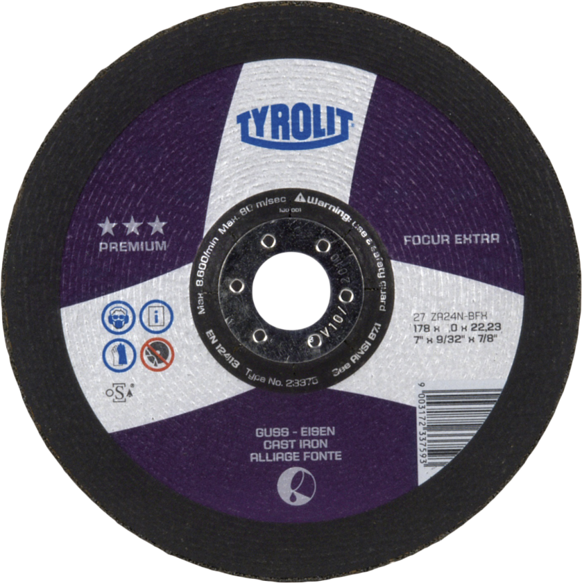 Skrubskive Premium 27F ø230Ã4 ZZA24R-BFX