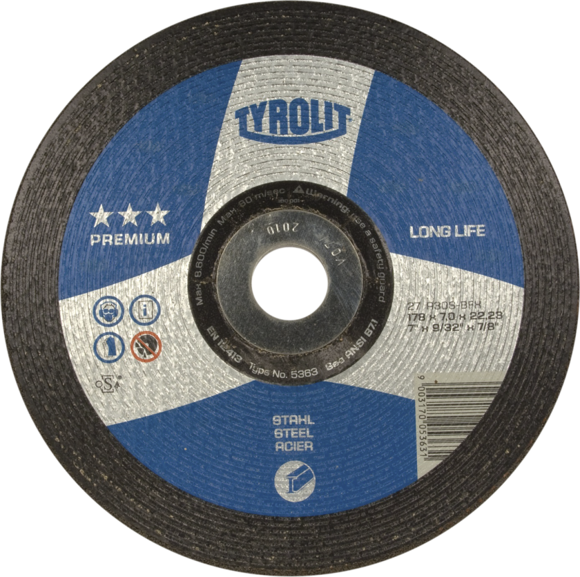 Skrubskive Premium 27E ø230Ã7 A30S-BFX