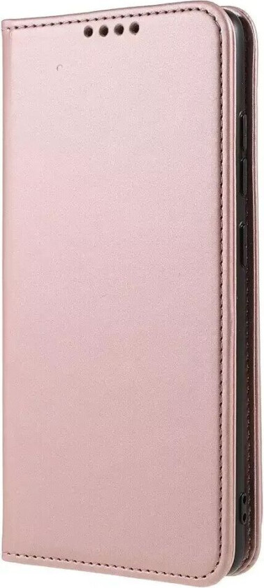Samsung Galaxy S22 Flipdeksel i Matt Skinn - Lommebok & Stativ - Rose Gold