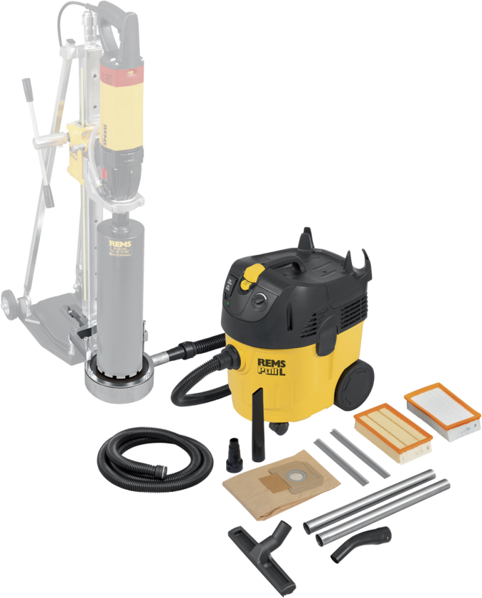 REMS tør-/vådsuger Pull L sæt W