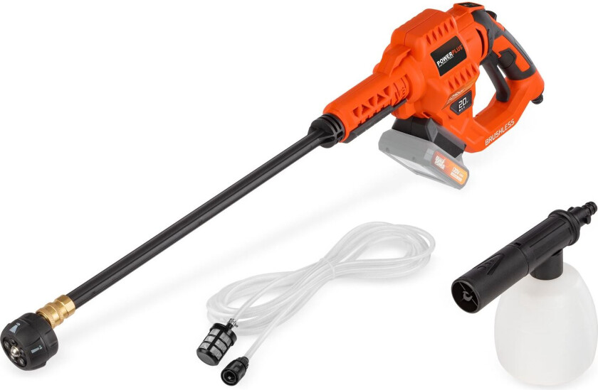 Høytrykksvasker UTEN batteri 20 V