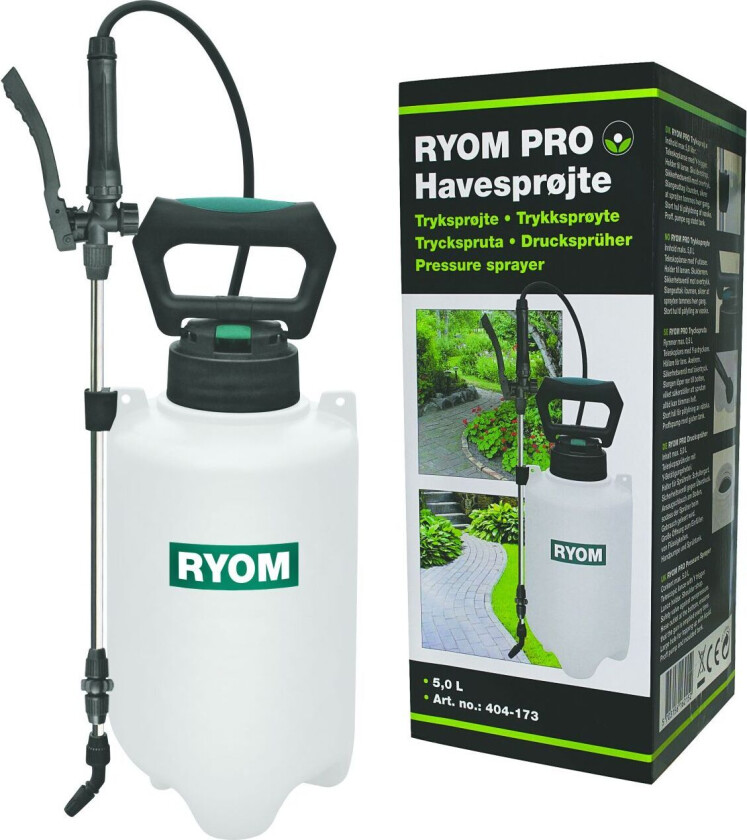 Trykksprøyte RYOM PRO 5 liter