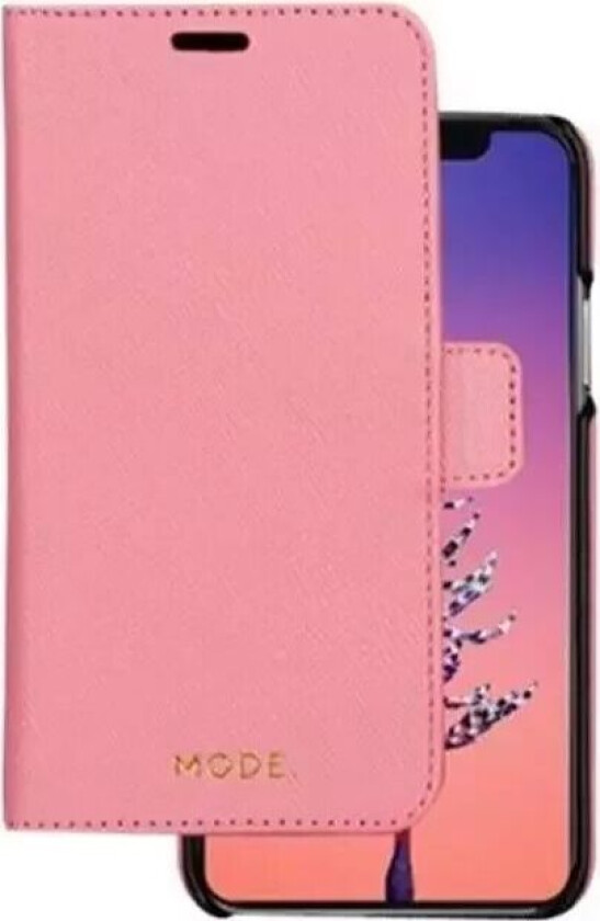 dbramante1928 Mode New York iPhone X / XS Magnetisk PU Skinndeksel m. Lommebok - Lady Rosa