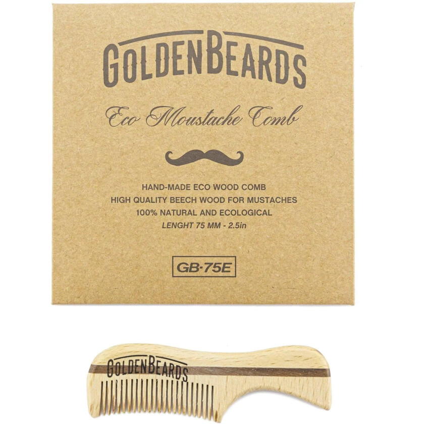 Eco Moustache Comb 7,5cm