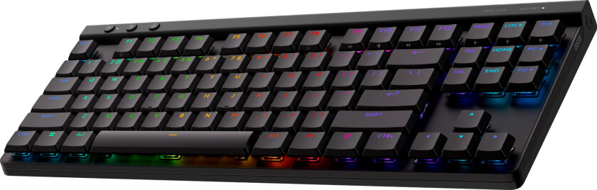 Bilde av G515 LIGHTSPEED TKL - Linear - Black - Gamingtastatur - Uten numpad - Nordisk - Svart