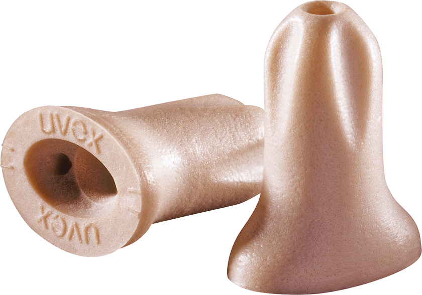 Ørepropper uvex xact-f beige - pose med 600 stk.