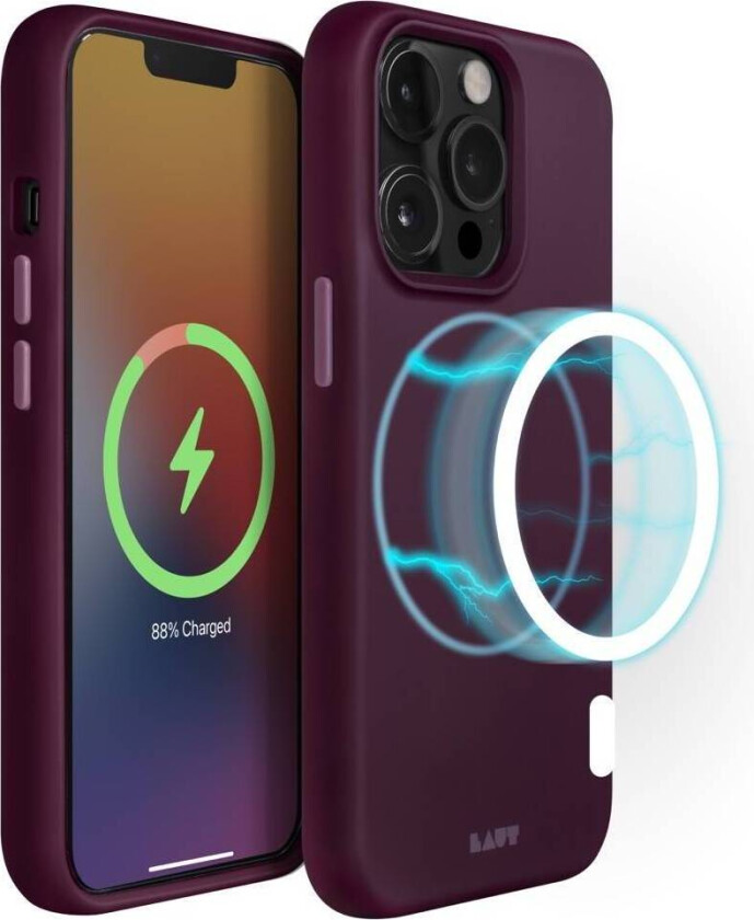 HUEX (MagSafe) iPhone 13 Pro cover - Plum