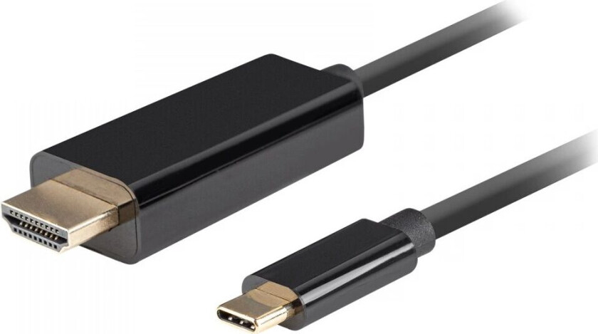Usb-C Til Hdmi Kabel 4k 60hz Svart - 0.5m