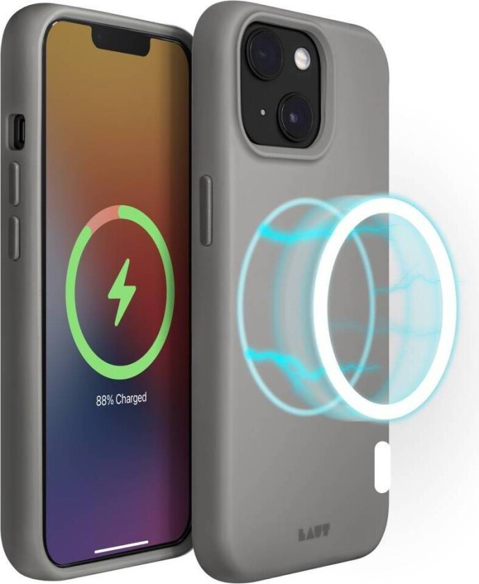 HUEX (MagSafe) iPhone 13 cover - Fog Grå