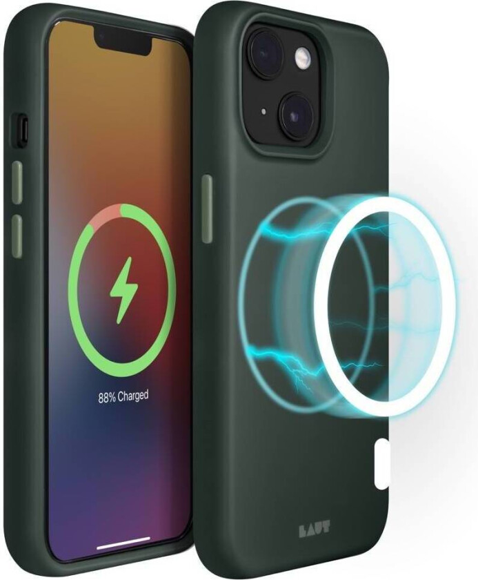 HUEX (MagSafe) iPhone 13 cover - Sage Grøn