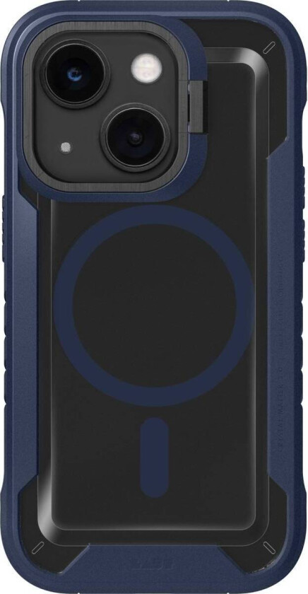 CRYSTAL MATTER 3.0 iPhone 14 Max 6.7" cover - Marine Blå