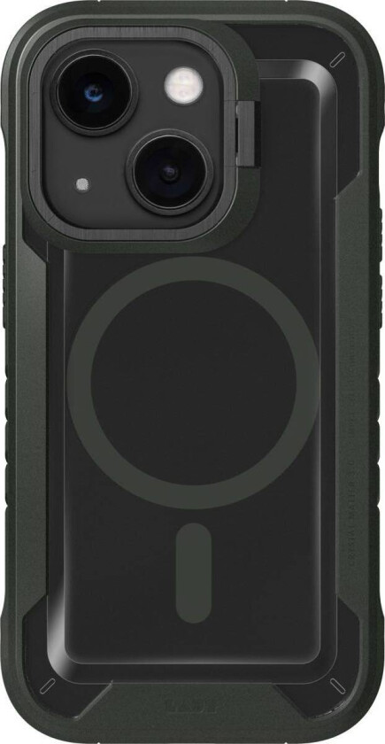 CRYSTAL MATTER 3.0 iPhone 14 Max 6.7" cover - Forest Grøn