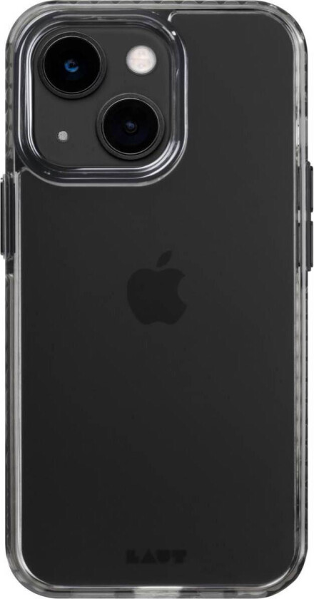 HUEX CRYSTAL iPhone 14 Max 6.7" cover - Sort Crystal